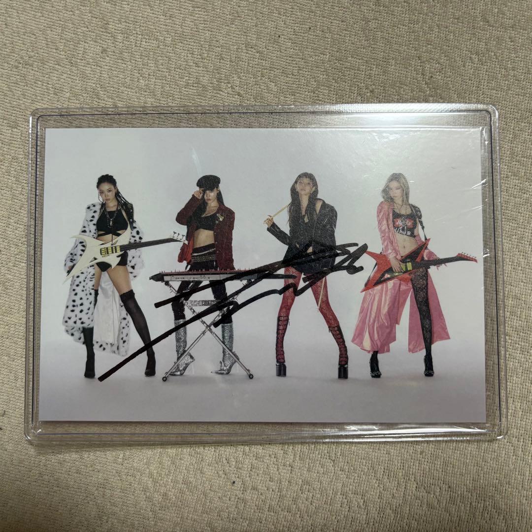 aespa rich man ウィンター 直筆 サイン US アルバム トレカ