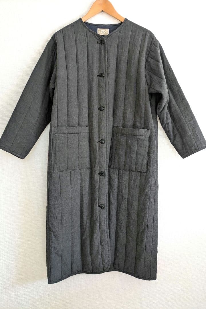 中川政七商店 麻のキルトロングコート