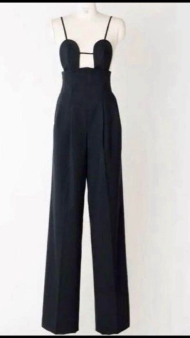 FETICO 2WAY JUMPSUITS ブラック