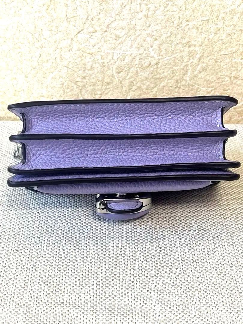 【新品未使用】COACH タビー12 ミニショルダーバッグ パープル 紫