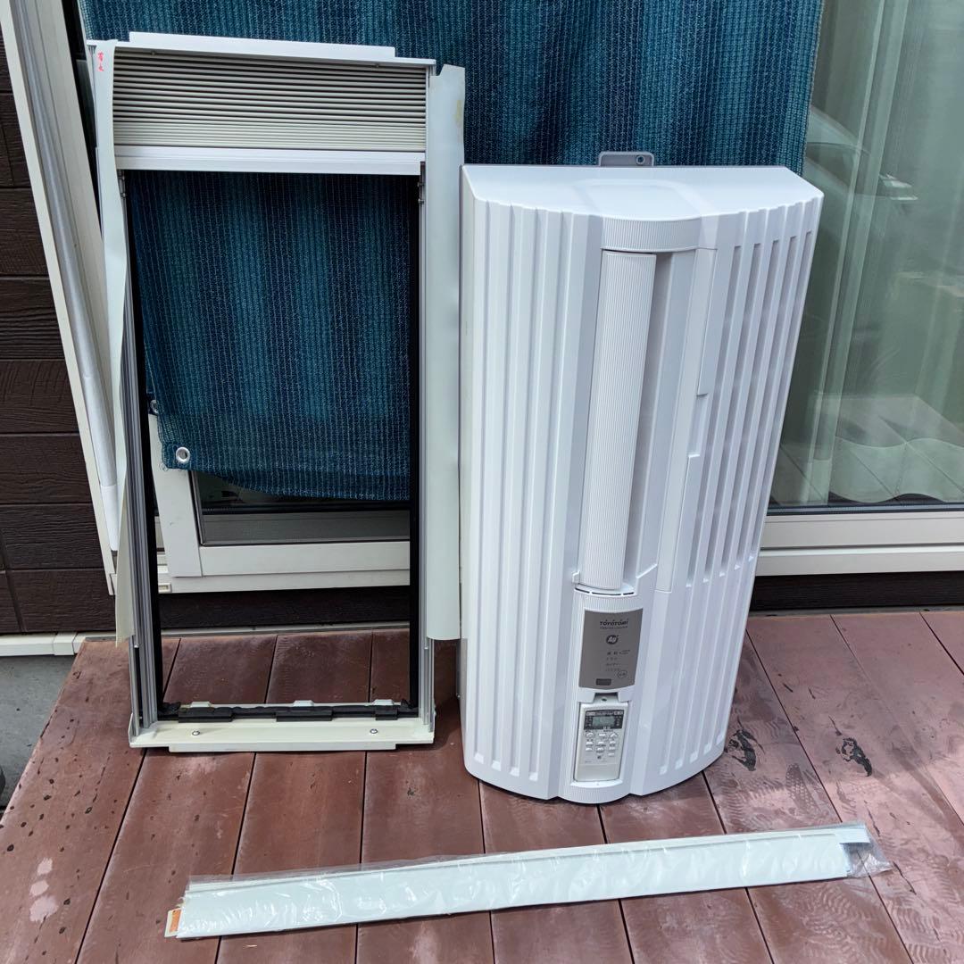 美品！トヨトミ 窓用エアコン TIW-A160I 2018年製 送料込