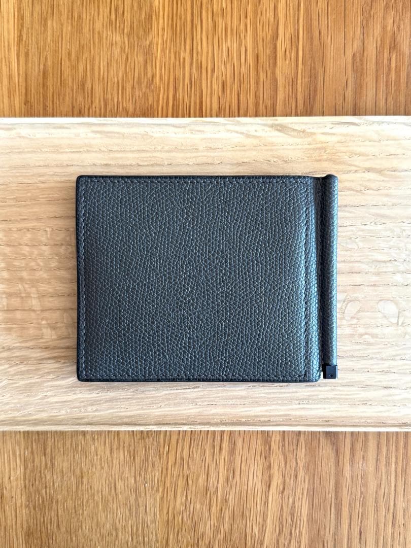 Valextra ヴァレクストラ マネークリップ ダークグレー