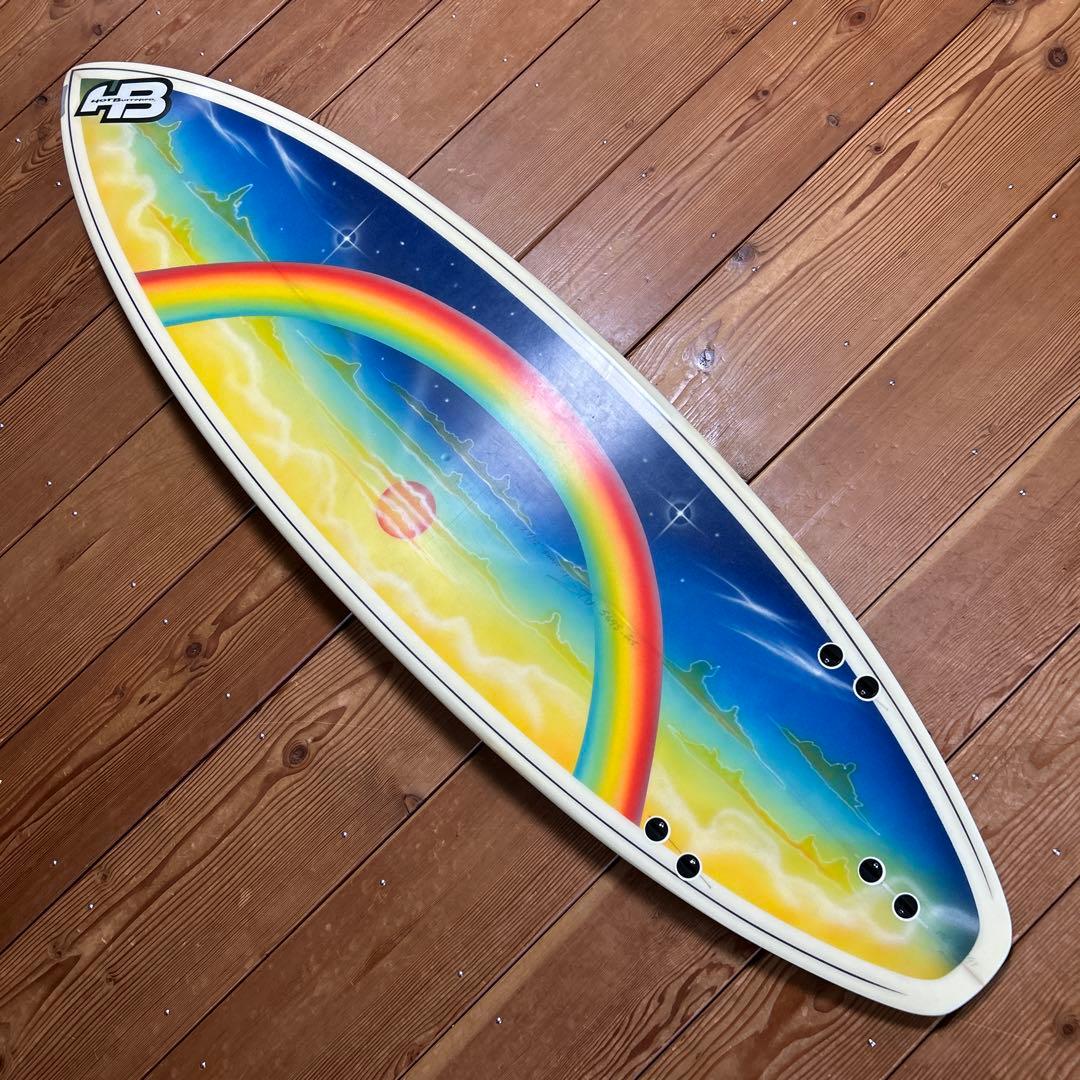 HB 6’0 レインボーアートデザイン サーフボード名作