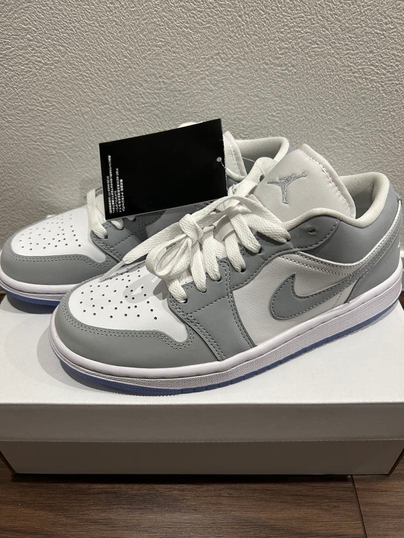 Nike Air Jordan 1 Low ホワイト/グレー