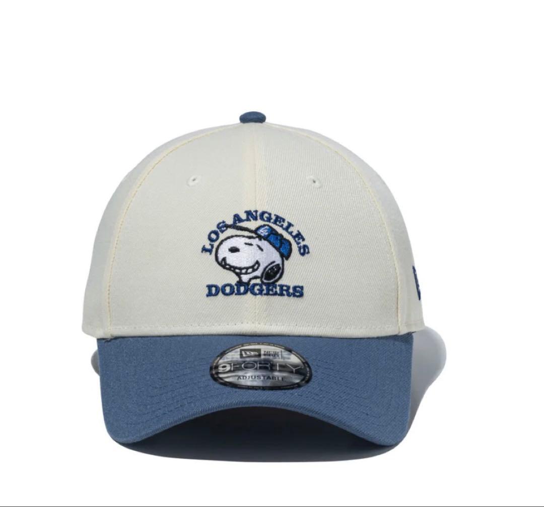 ニューエラ　ピーナッツ　ドジャース　コラボキャップ　新品