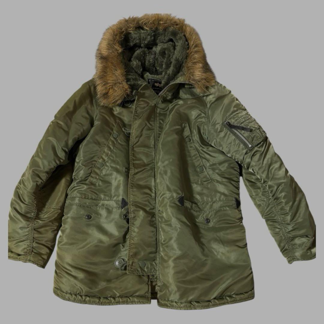 ALPHA INDUSTRIES N-3B ミリタリー ジャケット M
