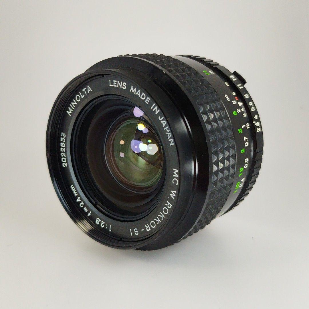 MINOLTA MC W.ROKKOR-SI 24mm f/2.8　SRマウント