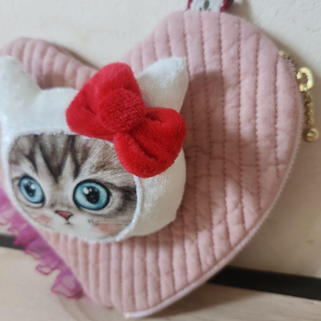 コヤンイサムチョン　ハートのポーチ　ハンドメイド