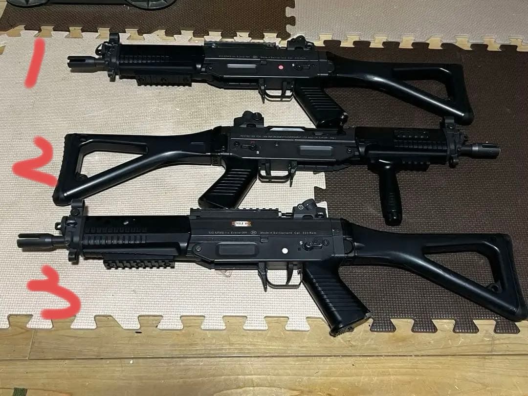 TOKYOマルイ　SIG552 電動ガン1本　多弾マガジン1本　バッテリー1本