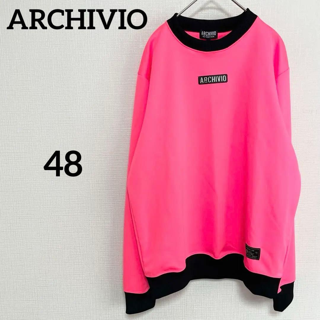 ARCHIVIO アルチビオ ゴルフウェア トップス ネオンピンク スポーツ
