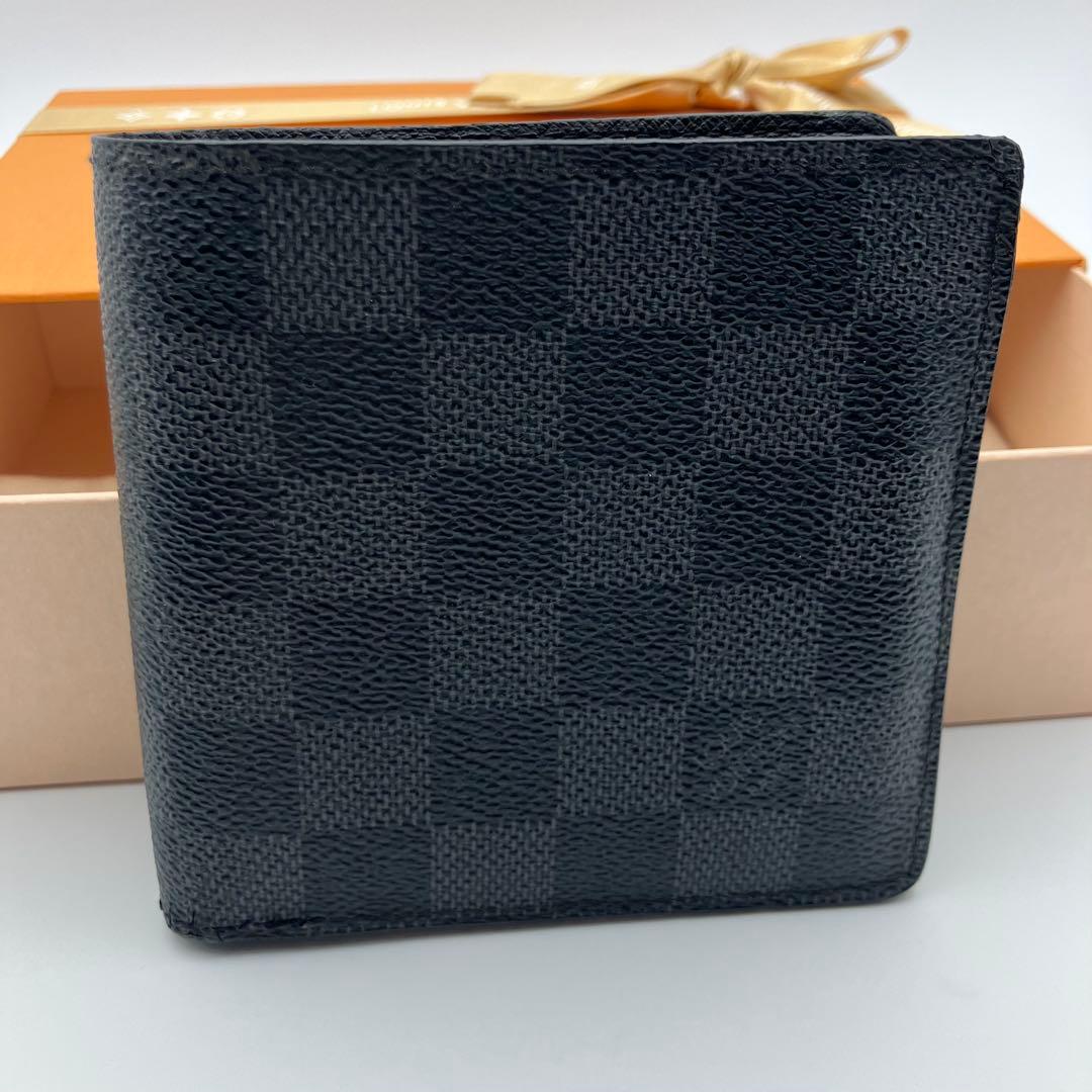 ルイヴィトン ダミエ グラフィット ポルトフォイユ マルコ 財布 N62664