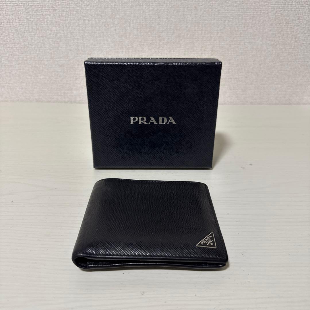 PRADA サフィアーノレザーウォレット 二つ折り財布