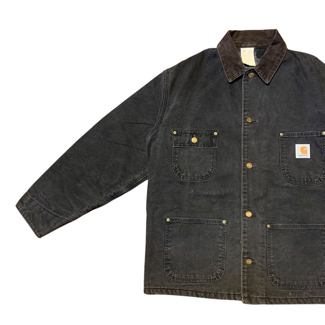 90s Carhartt カーハート ミシガンチョアコート ブラック USA製