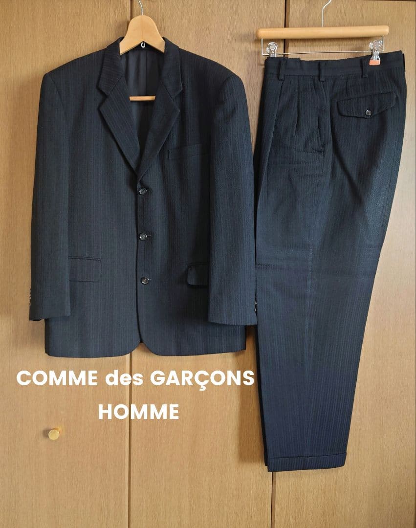 コムデギャルソン 田中オム スーツ セットアップ M 【説明欄要確認】