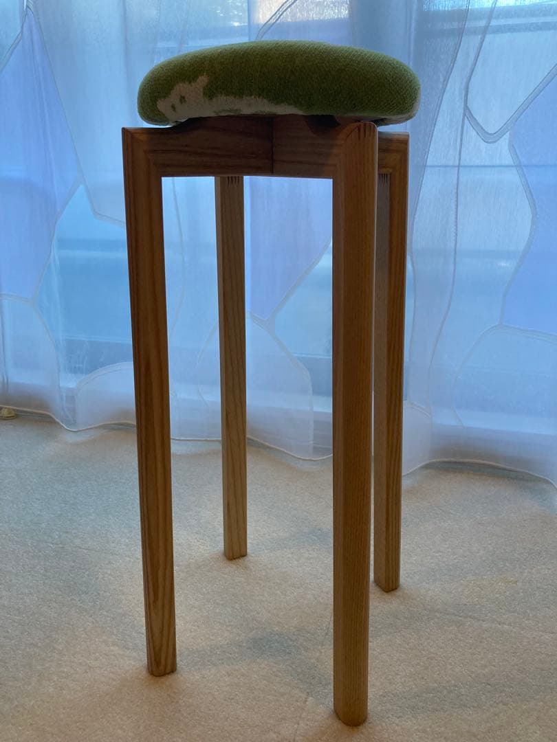 KLIPPAN マッシュルームスツール ヒツジ Ｍサイズ グリーン 北欧 腰掛