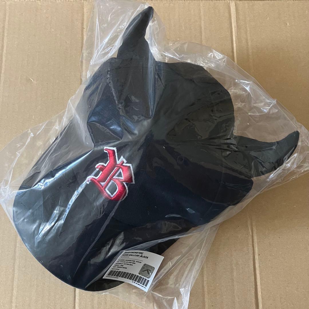 BABYMONSTER HORN BALLCAP ボールキャップ　ブラック　黒