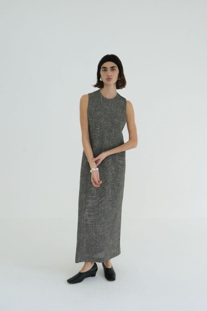 新品タグ付きCLANE BACK SHEER MAXI ONEPIECE MIX