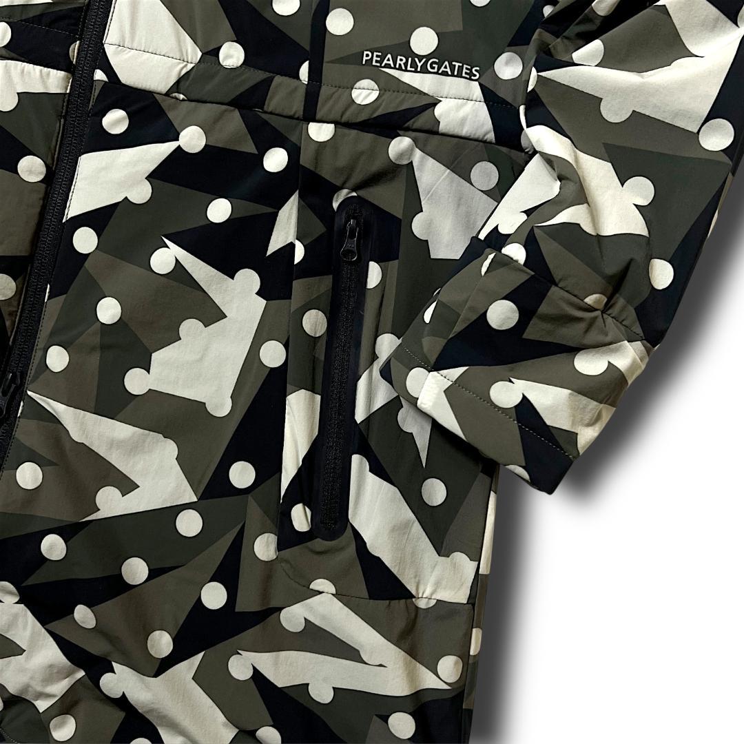 0 定59,400円 パーリーゲイツ 中綿裏地一体型素材使用 ロングジャケット