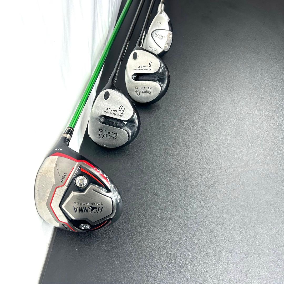 本格派　メンズゴルフクラブ12本　フルセット お試しセット　ゴルフセット