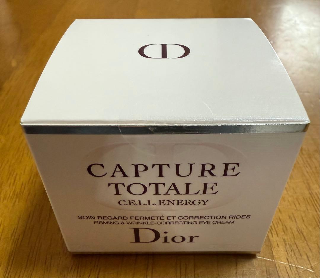 Dior ディオール　カプチュールトータルセルENGYアイクリーム　新品未使用