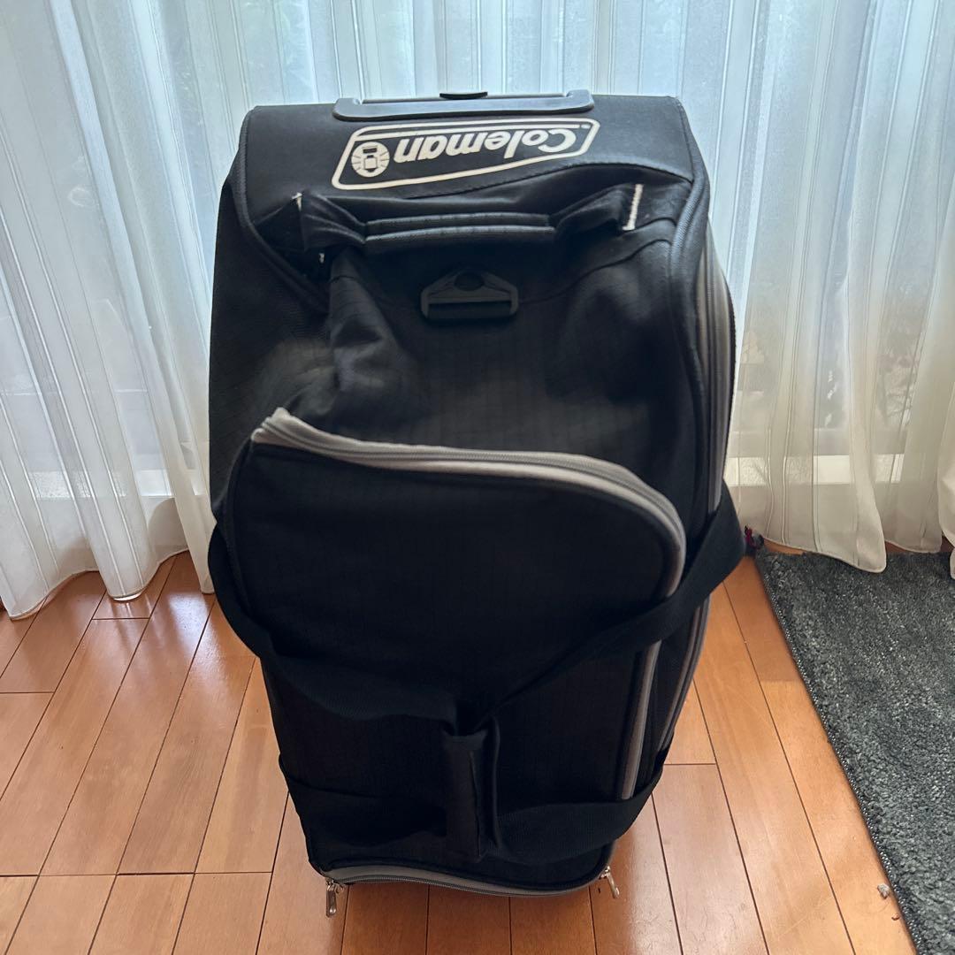 コールマン キャリーケース ソフト 2輪 鍵・未使用ストラップ付