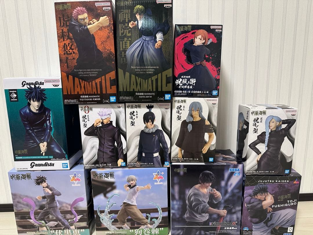 呪術廻戦 プライズフィギュアまとめ売り12体セット