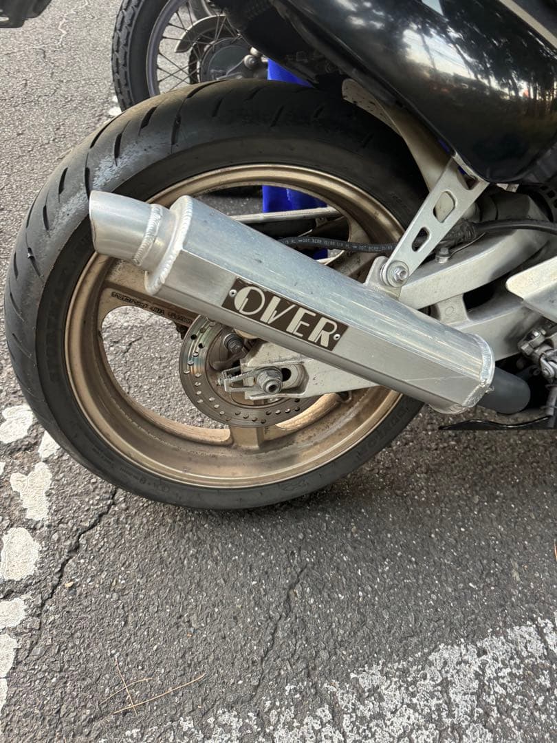CBR400RR nc23 OVER サイレンサー　当時物　実働外し　美品