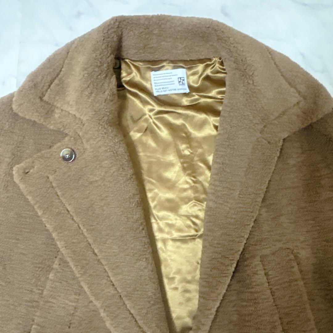 ✨美品✨PASSIONEパシオーネ ボアショートポンチョコート