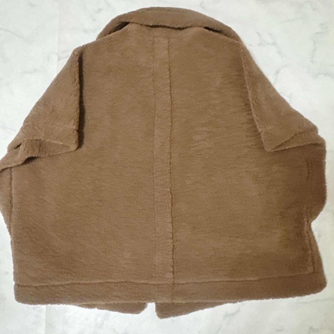 ✨美品✨PASSIONEパシオーネ ボアショートポンチョコート