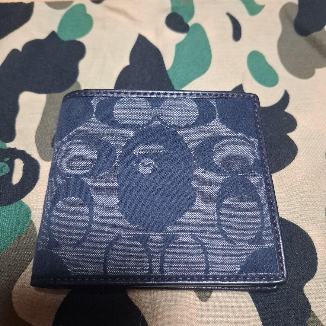 【専用出品】A BATHING APE × COACH 二つ折り財布