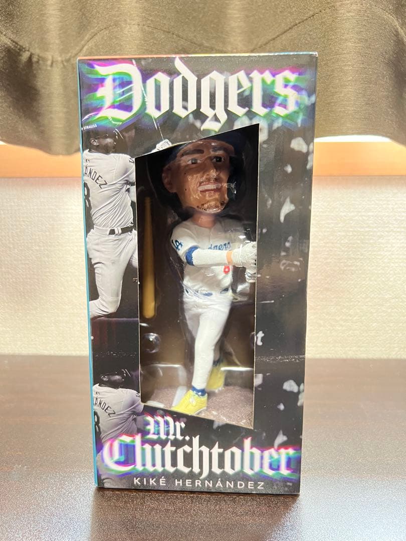 【国内入手困難】キケ ヘルナンデス　Kike Hernández ボブルヘッド