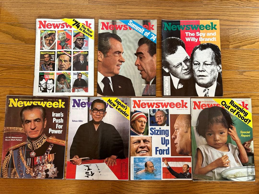 Newsweek 英語版 1974~1979 31冊セット 雑誌 希少