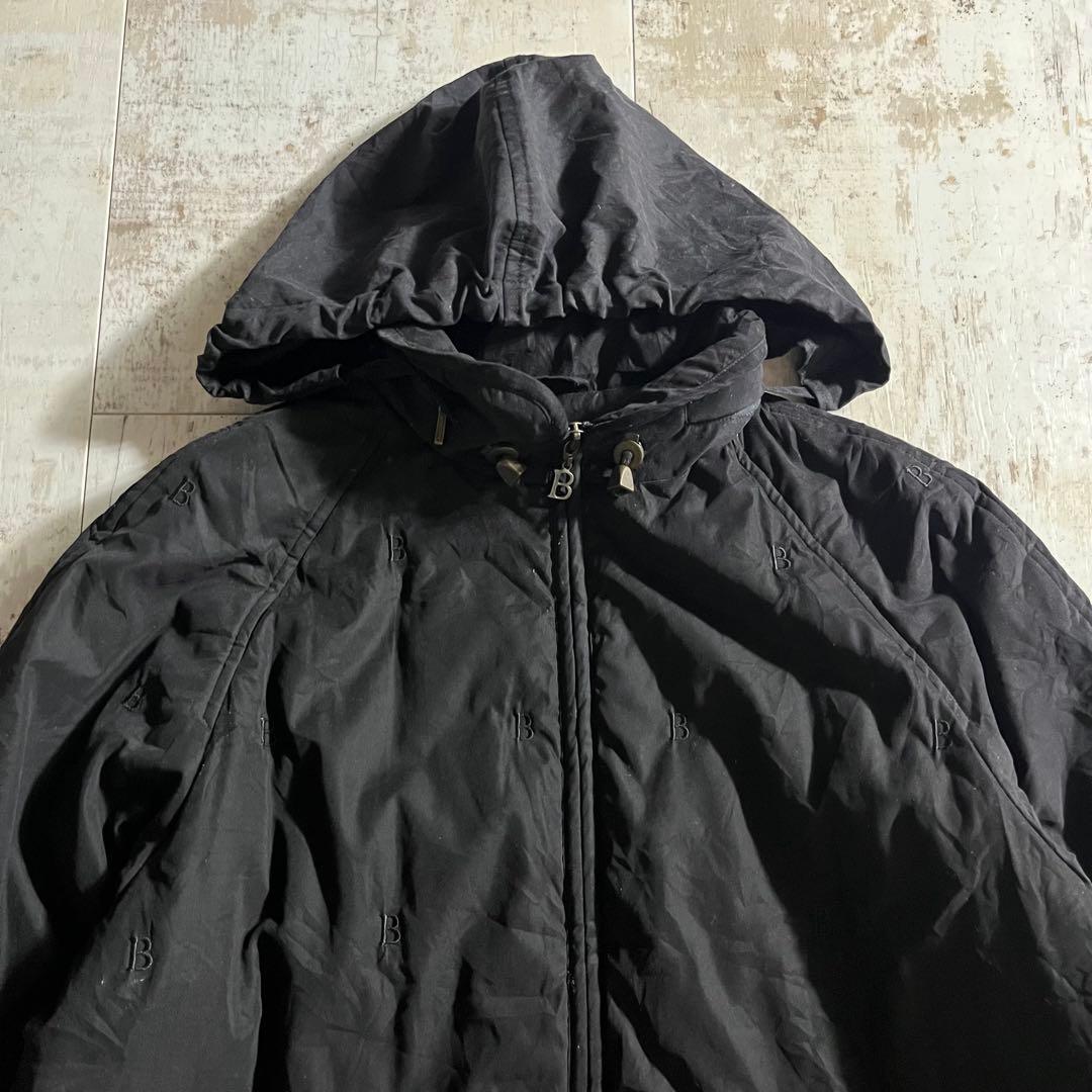 BURBERRY バーバリー 三陽商会 刺繍 総柄 ノバチェック 中綿 コート