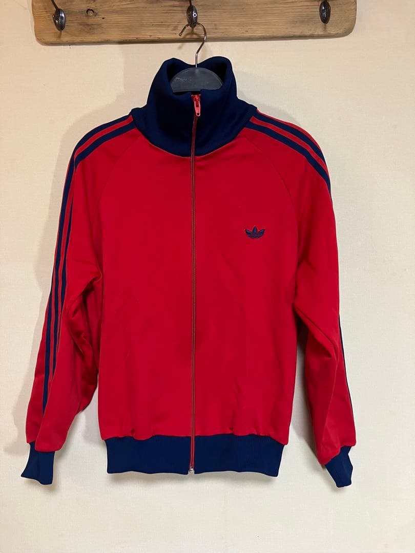 80'sアディダス　デサント製　トラックジャケット