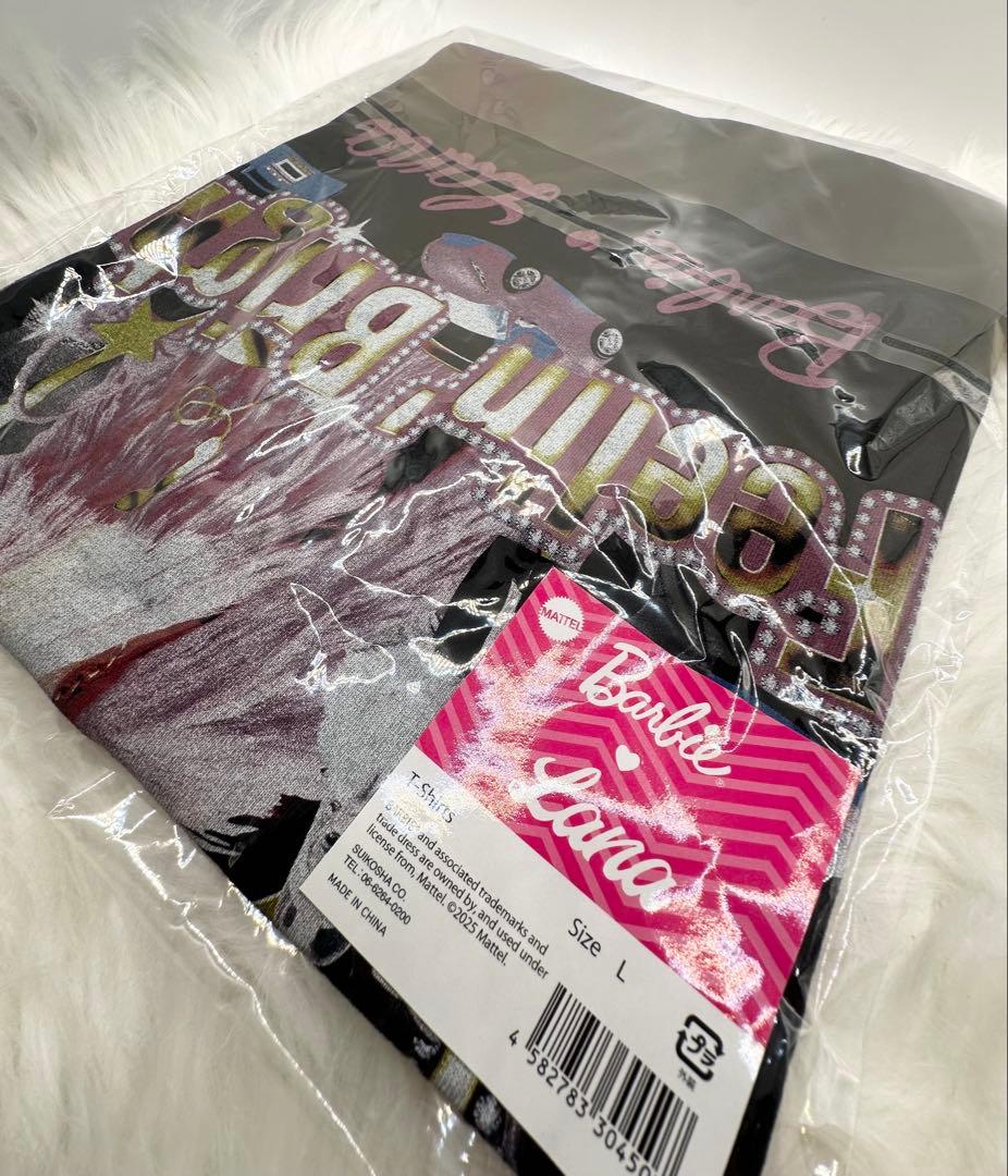 【新品未開封】Barbie × LANA 会場限定コラボTシャツ L黒　希少レア