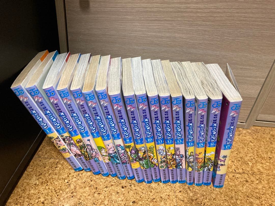 ジョジョの奇妙な冒険シリーズ　110冊