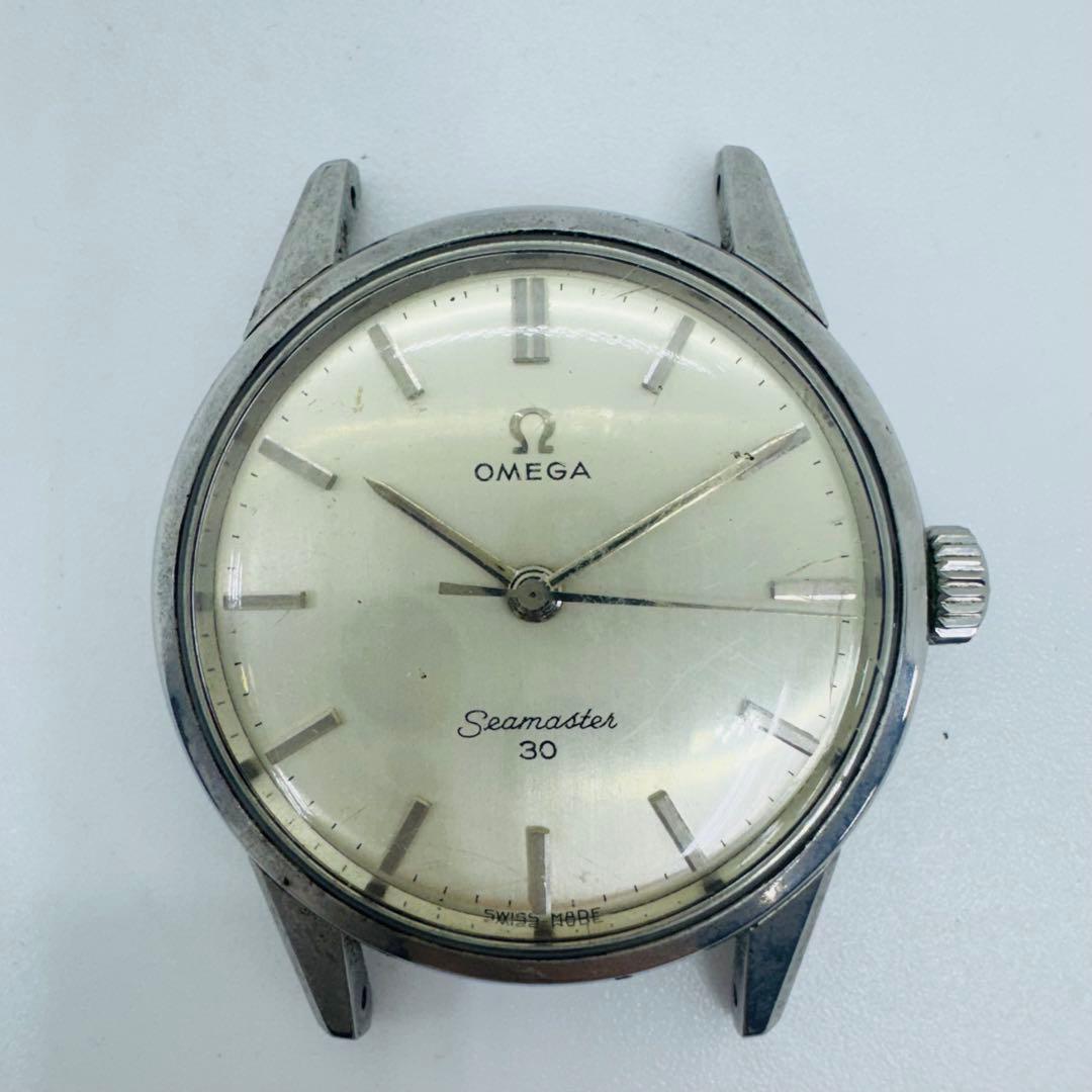 ✨OMEGA✨オメガ✨シーマスター30✨シルバー文字盤✨メンズ✨腕時計✨