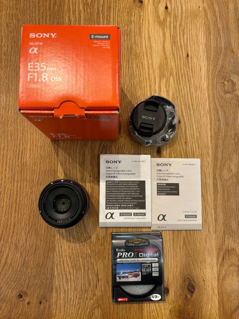 レンズ(単焦点) SONY SEL35F18 E35mm F1.8 OSS