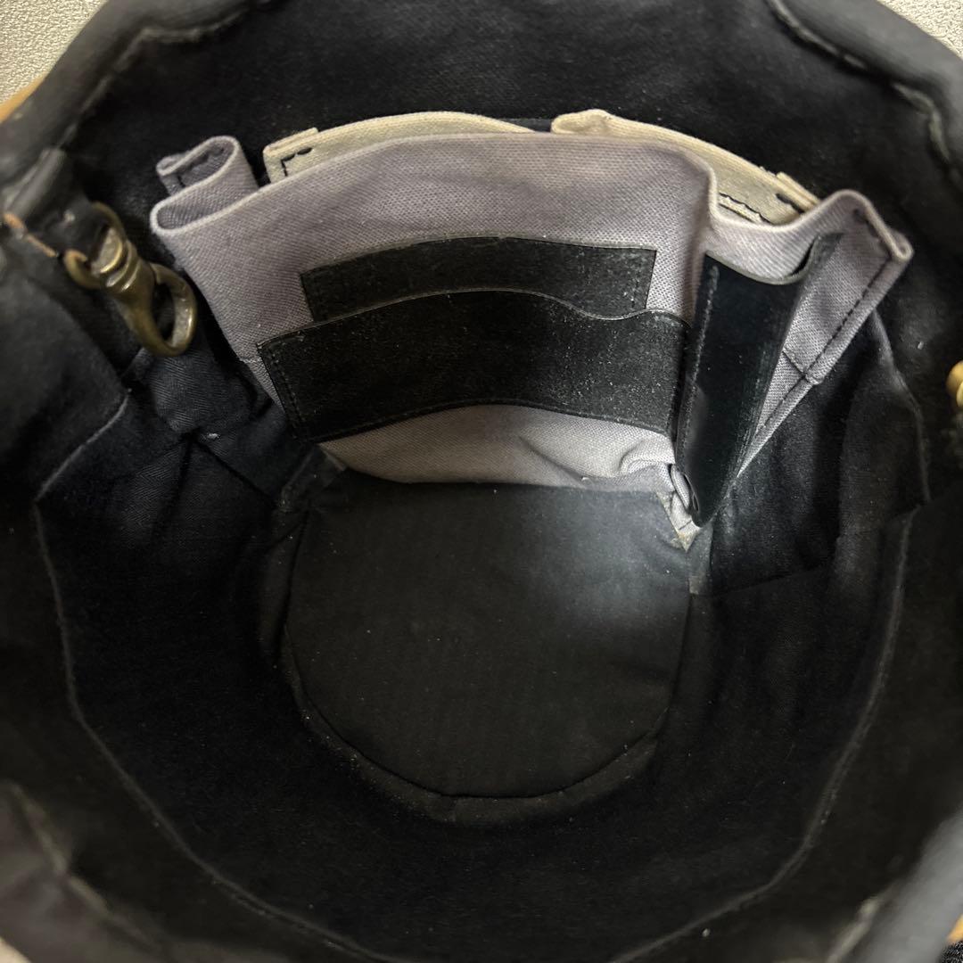 美品 エバゴス ブライドルバケツM ミニバーキン　BLACK