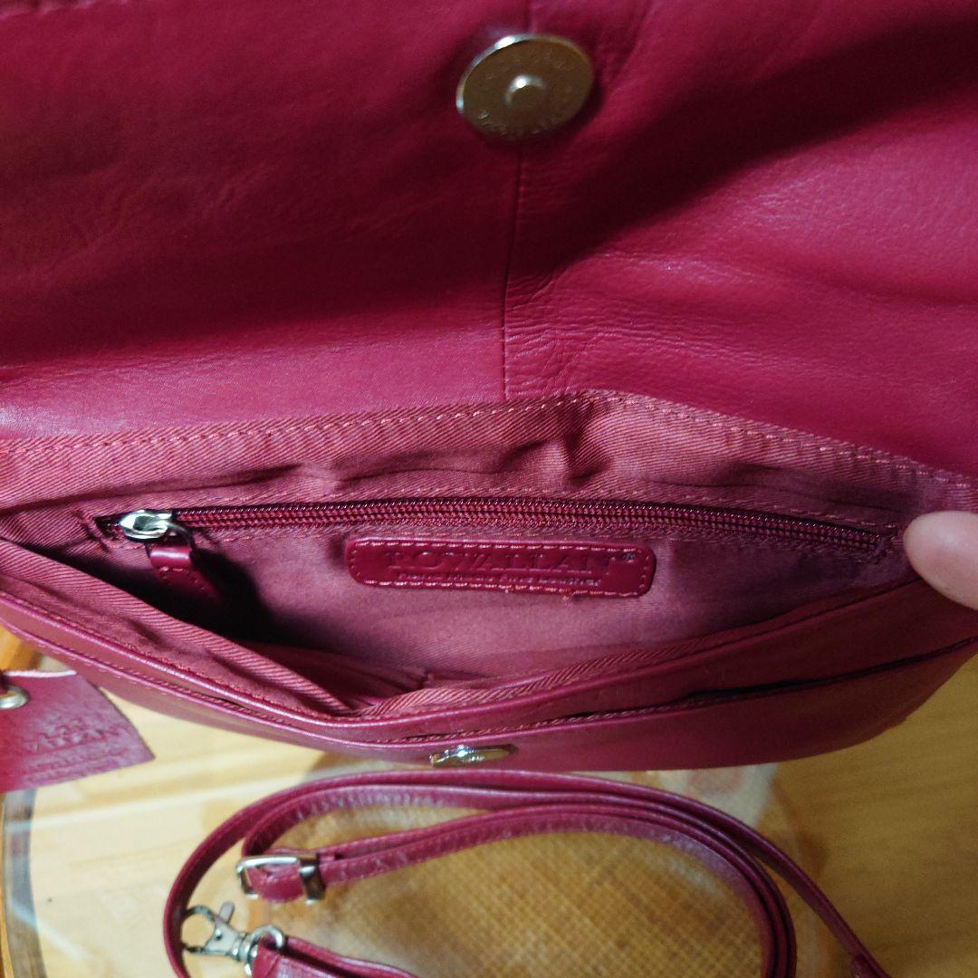 【美品】Rowallan of Scotland レザー ショルダーバッグ 2点