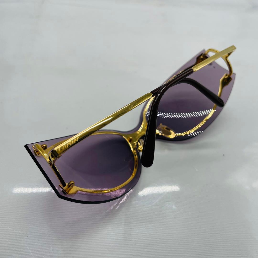 【kk/12.30】カルティエ 南青山店オープン記念 モデルリムレス サングラス