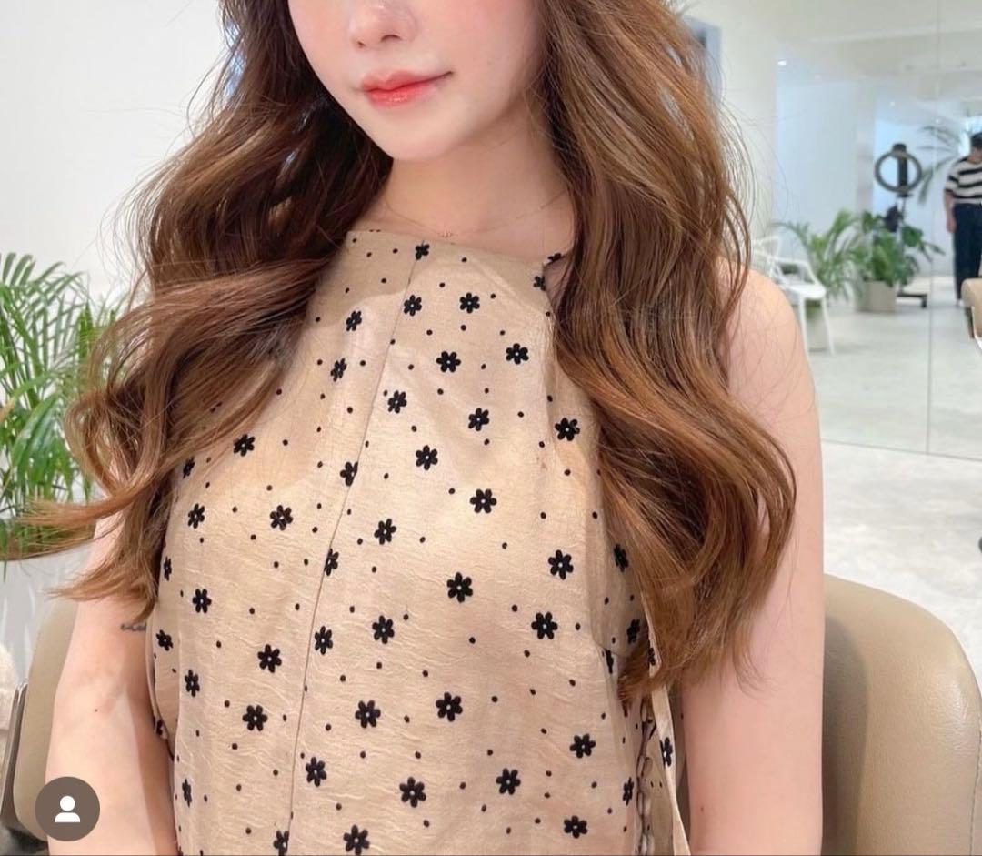 本日のみ価格⭐︎新品タグ付き⭐︎Flocky Flower Cami Dress