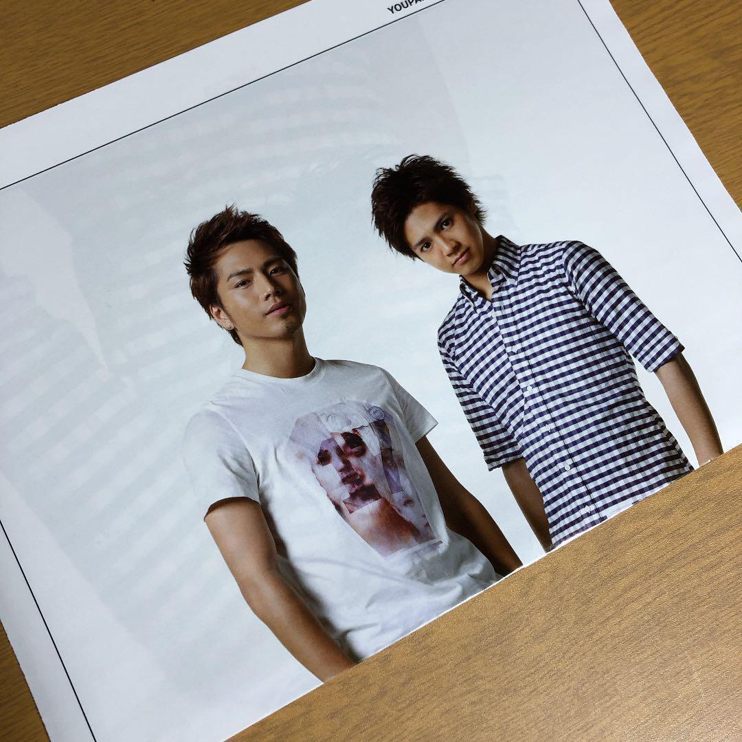 【送料無料】登坂広臣＆片寄涼太さん掲載ページ（ポスターサイズ）#75452