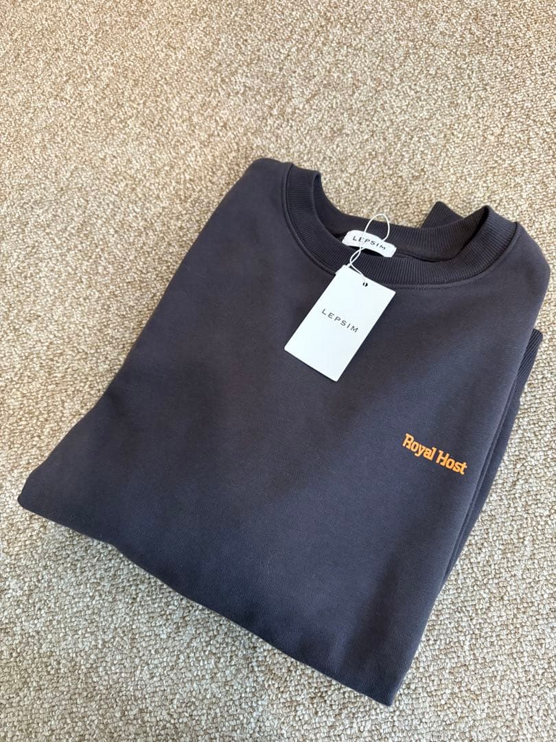 ★完売品・新品★『LEPSIM× Host』フォトアソートスウェット