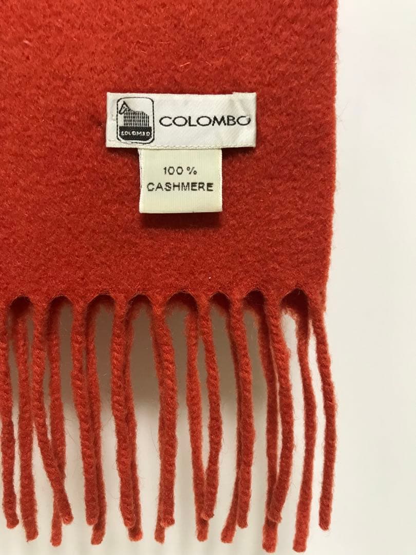 『COLOMBO』最高級カシミヤ マフラー　made in ITALY