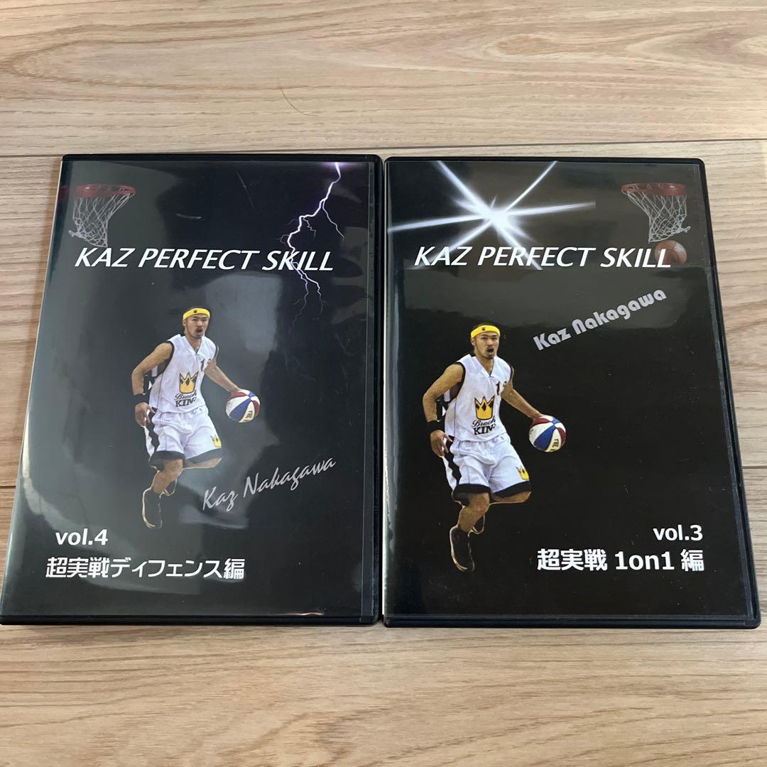 KAZ PERFECT SKILL vol.3.4セット　中川和之